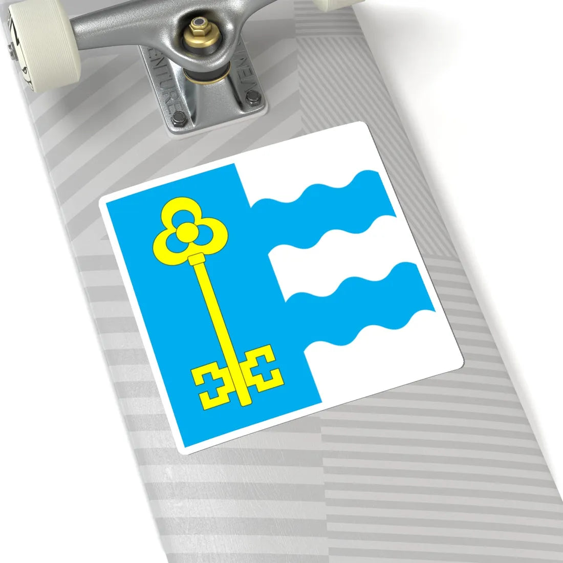 Flag of Chop (Ukraine) STICKER Vinyl Kiss-Cut Decal - The Sticker Space