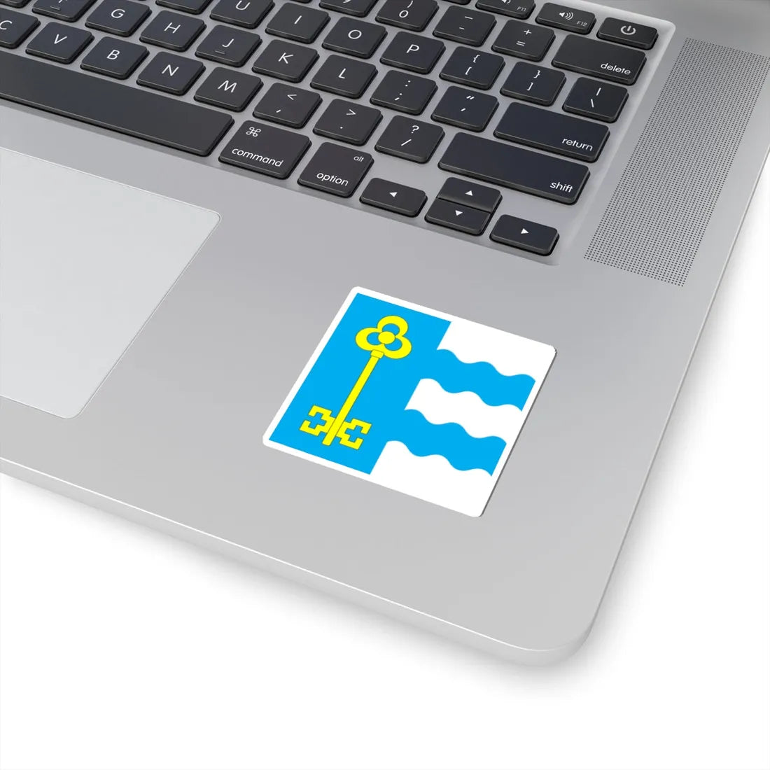 Flag of Chop (Ukraine) STICKER Vinyl Kiss-Cut Decal - The Sticker Space