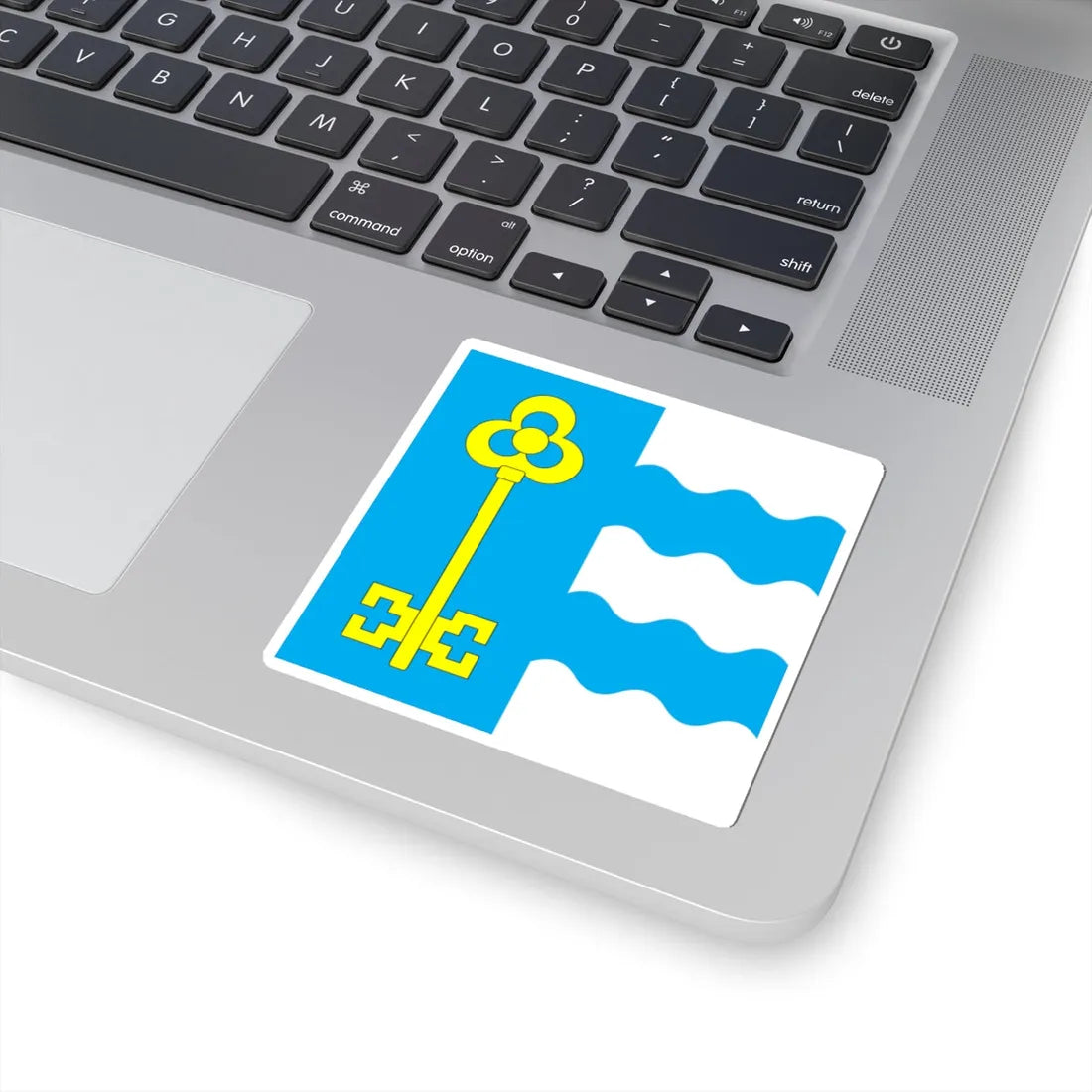 Flag of Chop (Ukraine) STICKER Vinyl Kiss-Cut Decal - The Sticker Space