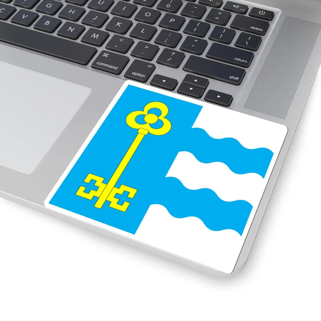 Flag of Chop (Ukraine) STICKER Vinyl Kiss-Cut Decal - The Sticker Space