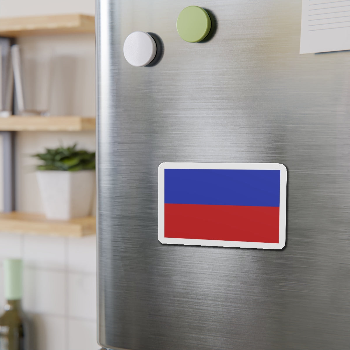 Flag of Chorzów Poland - Die-Cut Magnet-The Sticker Space