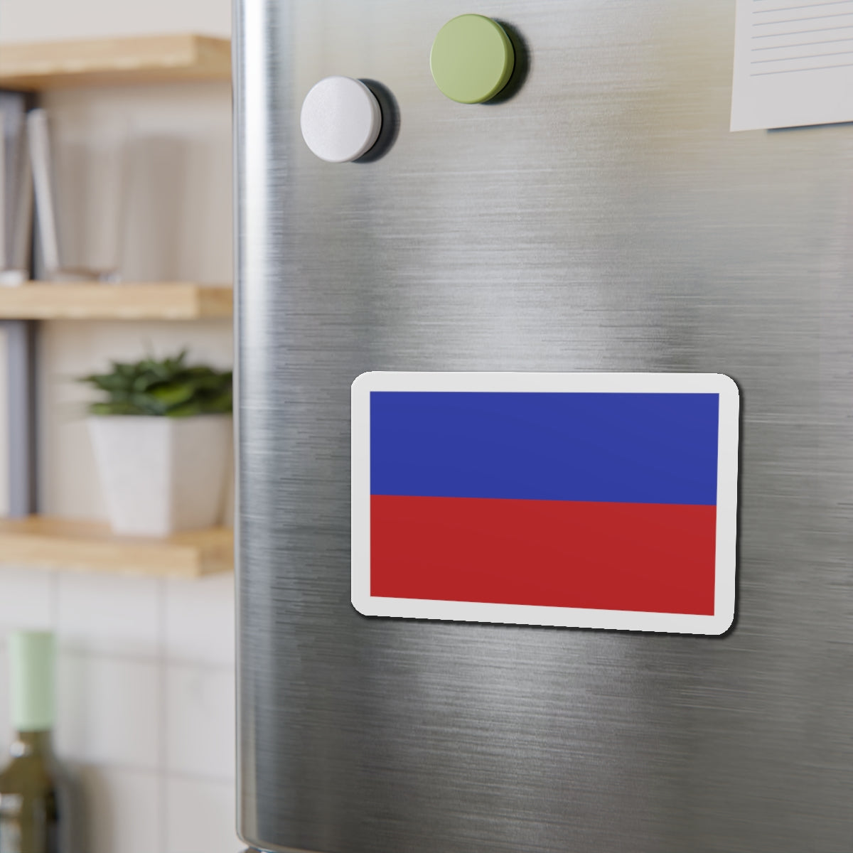 Flag of Chorzów Poland - Die-Cut Magnet-The Sticker Space