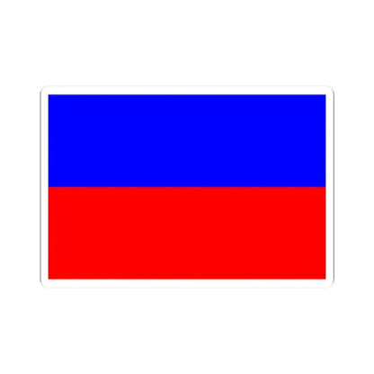 Flag of Chorzow Poland (Poland) STICKER Vinyl Kiss-Cut Decal 2 Inch White - The Sticker Space