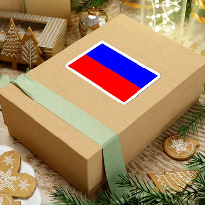 Flag of Chorzow Poland (Poland) STICKER Vinyl Kiss-Cut Decal - The Sticker Space