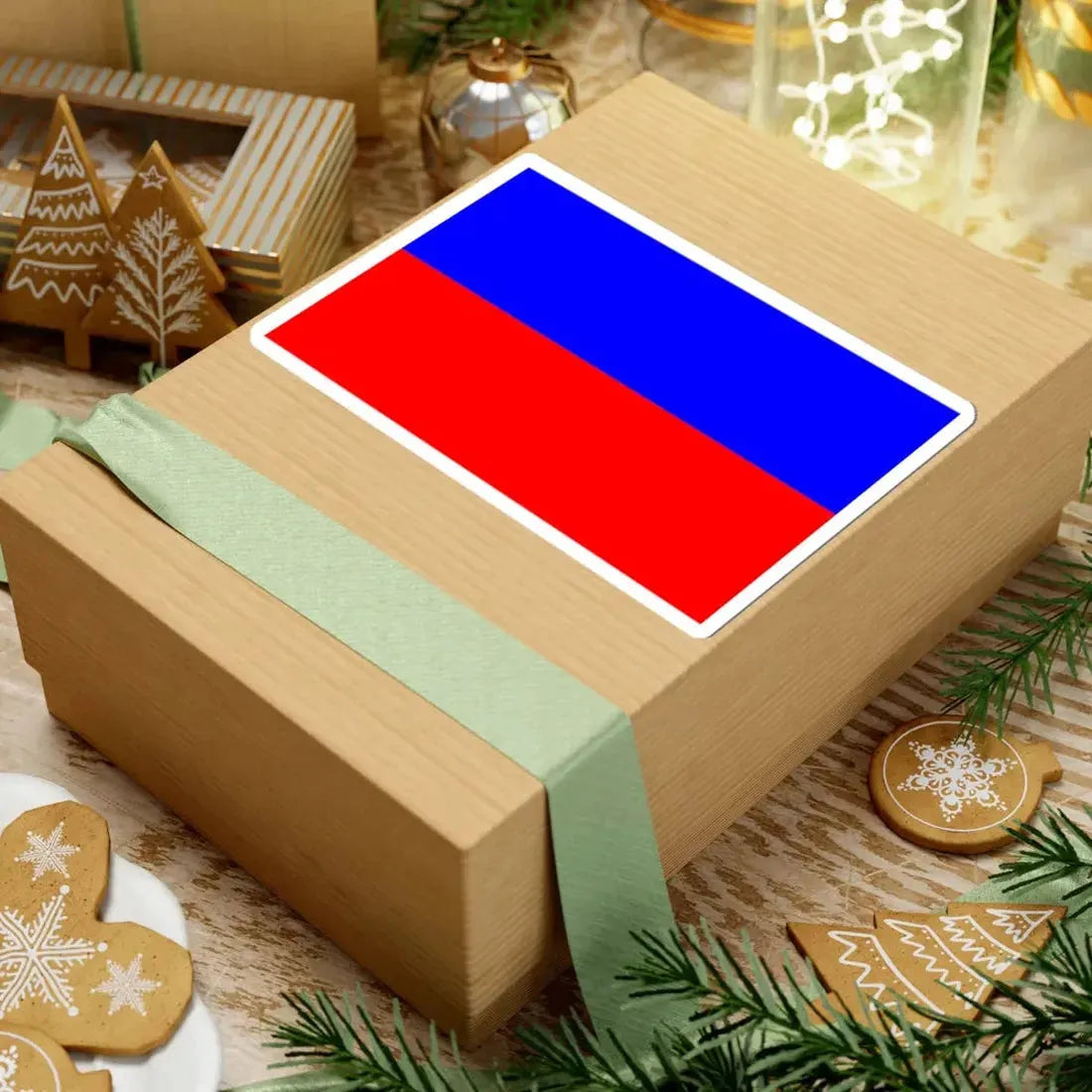 Flag of Chorzow Poland (Poland) STICKER Vinyl Kiss-Cut Decal - The Sticker Space