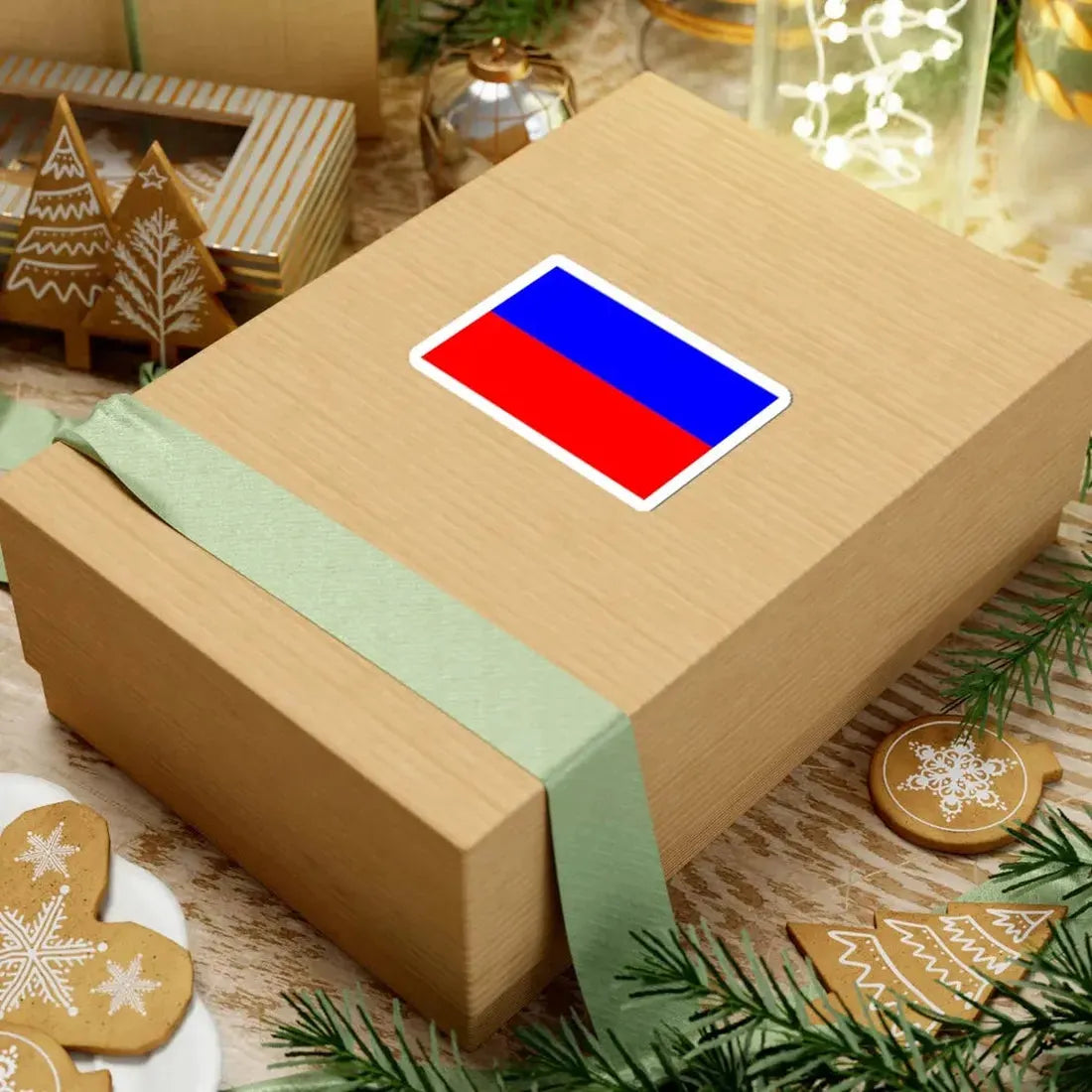 Flag of Chorzow Poland (Poland) STICKER Vinyl Kiss-Cut Decal - The Sticker Space