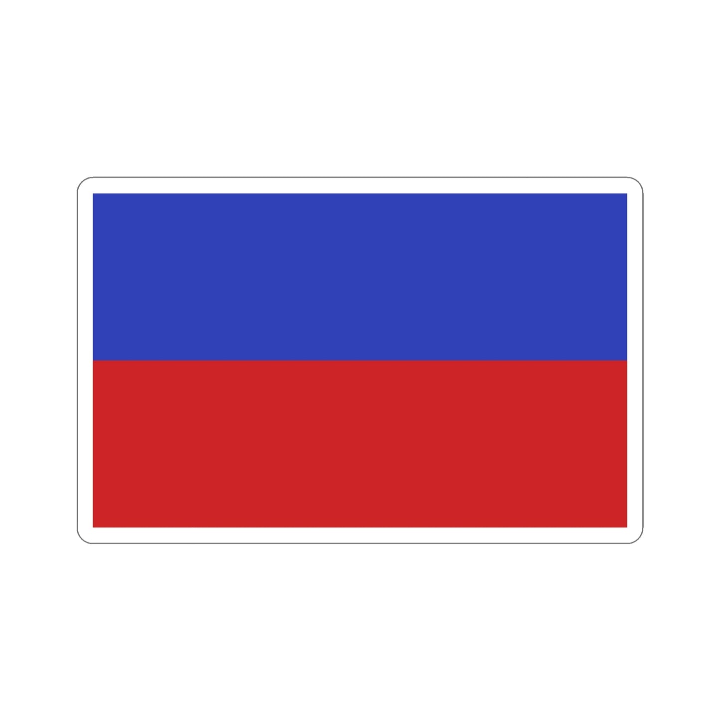 Flag of Chorzów Poland STICKER Vinyl Die-Cut Decal-2 Inch-The Sticker Space