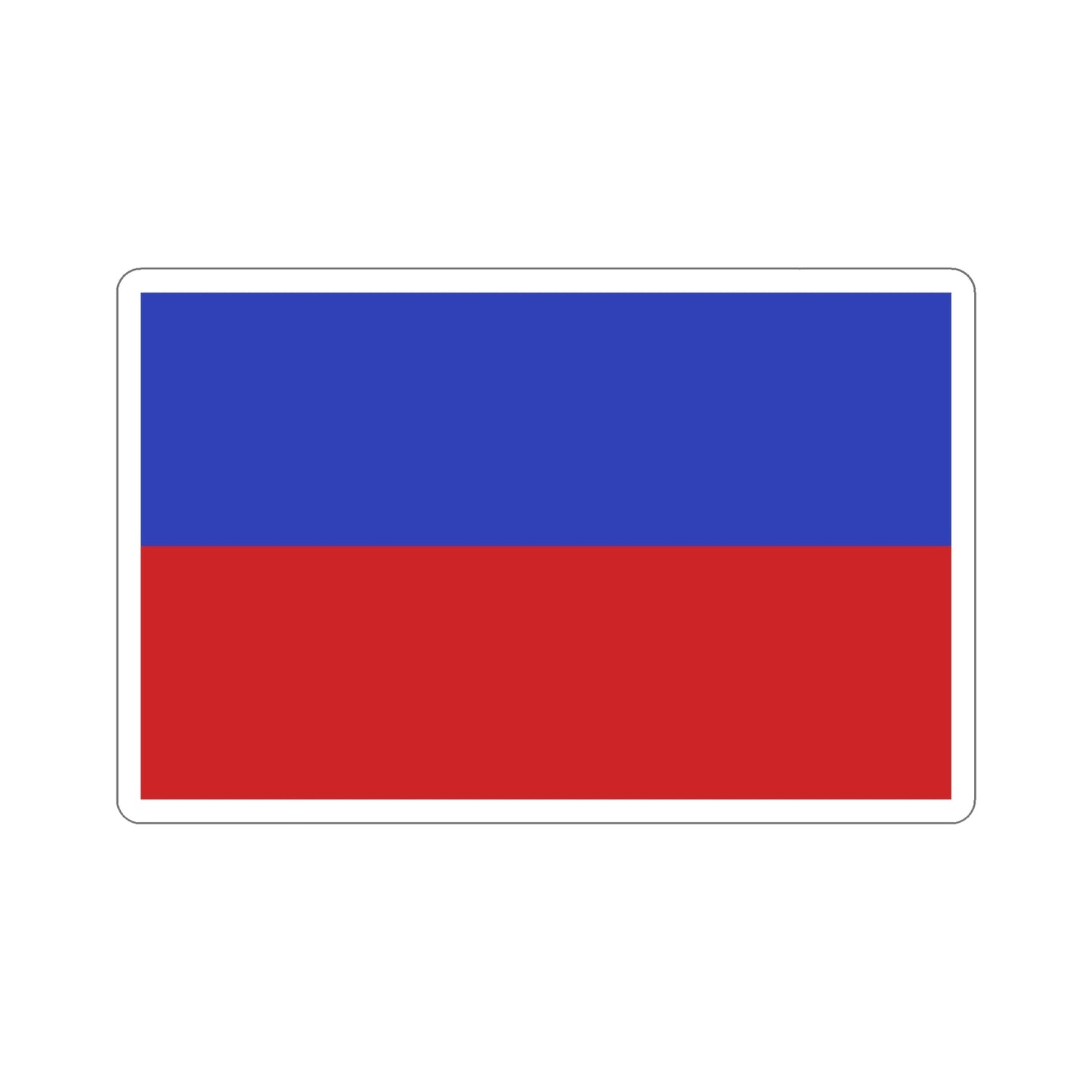 Flag of Chorzów Poland STICKER Vinyl Die-Cut Decal-4 Inch-The Sticker Space