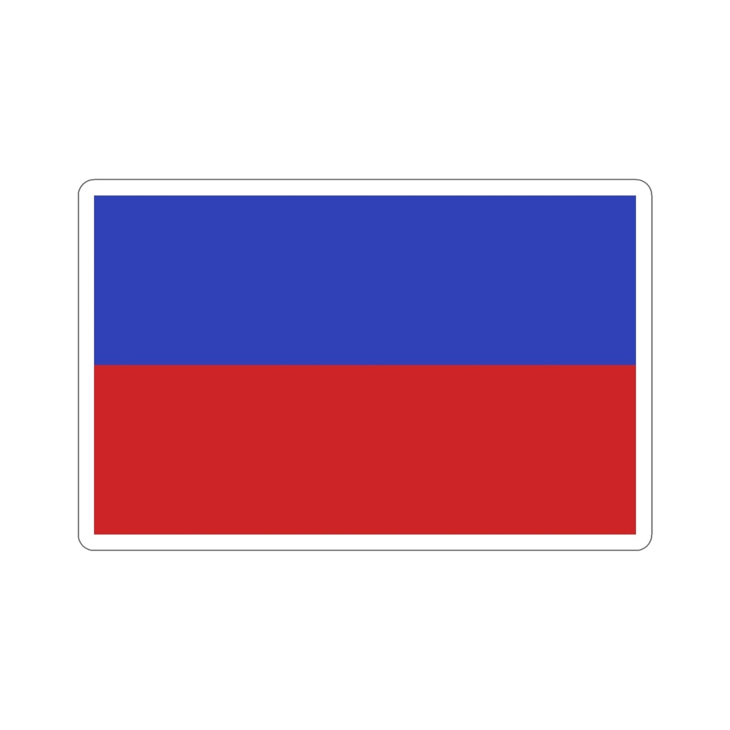 Flag of Chorzów Poland STICKER Vinyl Die-Cut Decal-5 Inch-The Sticker Space