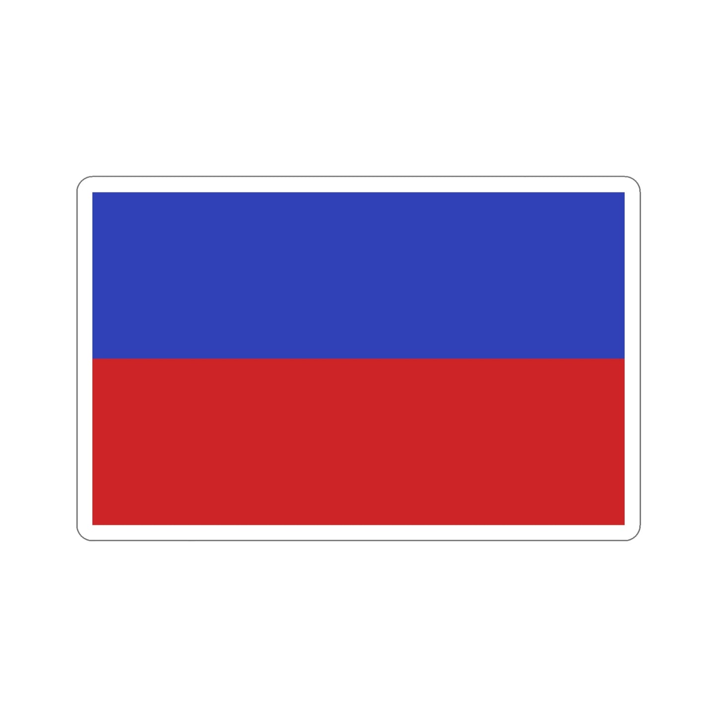 Flag of Chorzów Poland STICKER Vinyl Die-Cut Decal-6 Inch-The Sticker Space