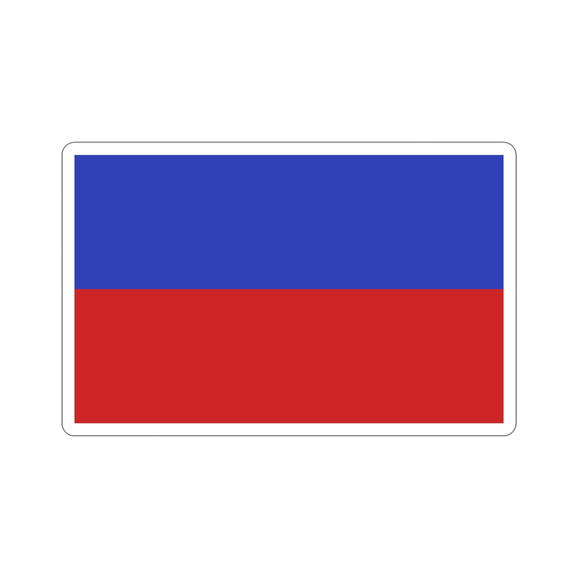 Flag of Chorzów Poland STICKER Vinyl Die-Cut Decal-6 Inch-The Sticker Space