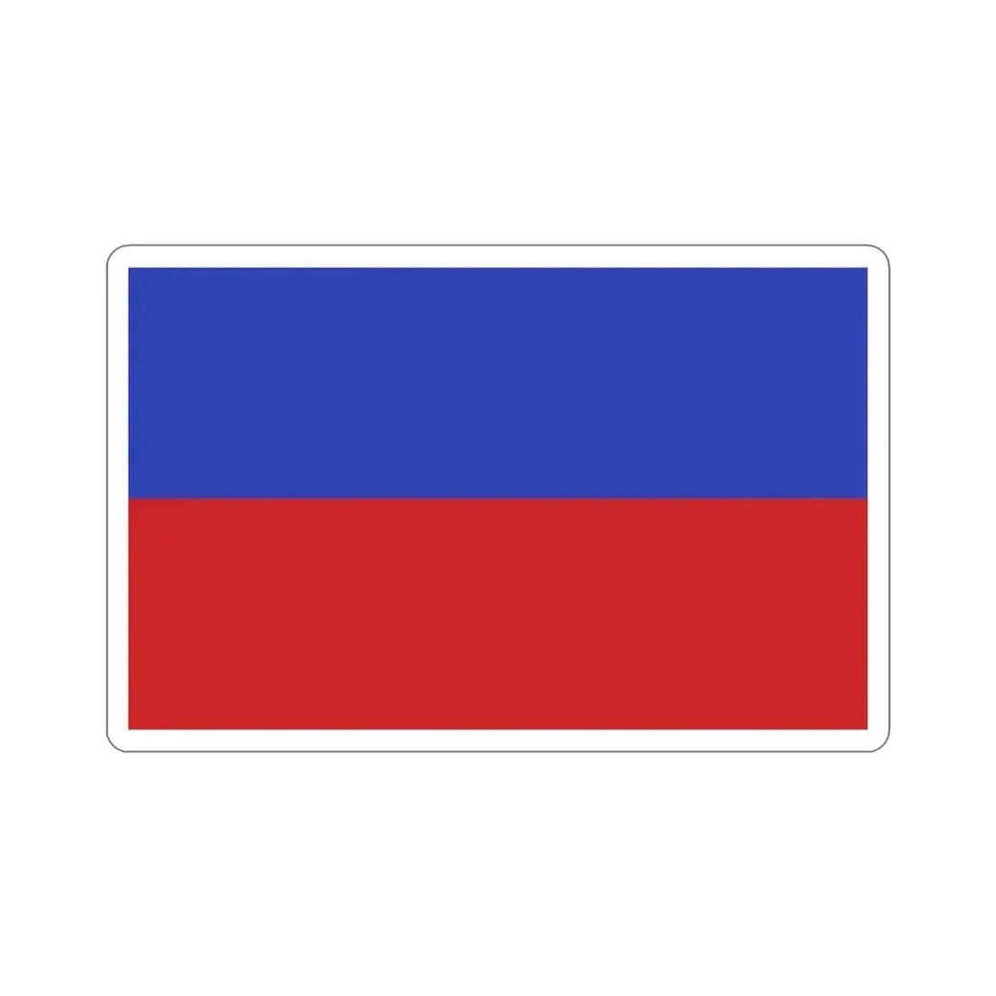 Flag of Chorzów Poland STICKER Vinyl Die-Cut Decal 2 Inch - The Sticker Space