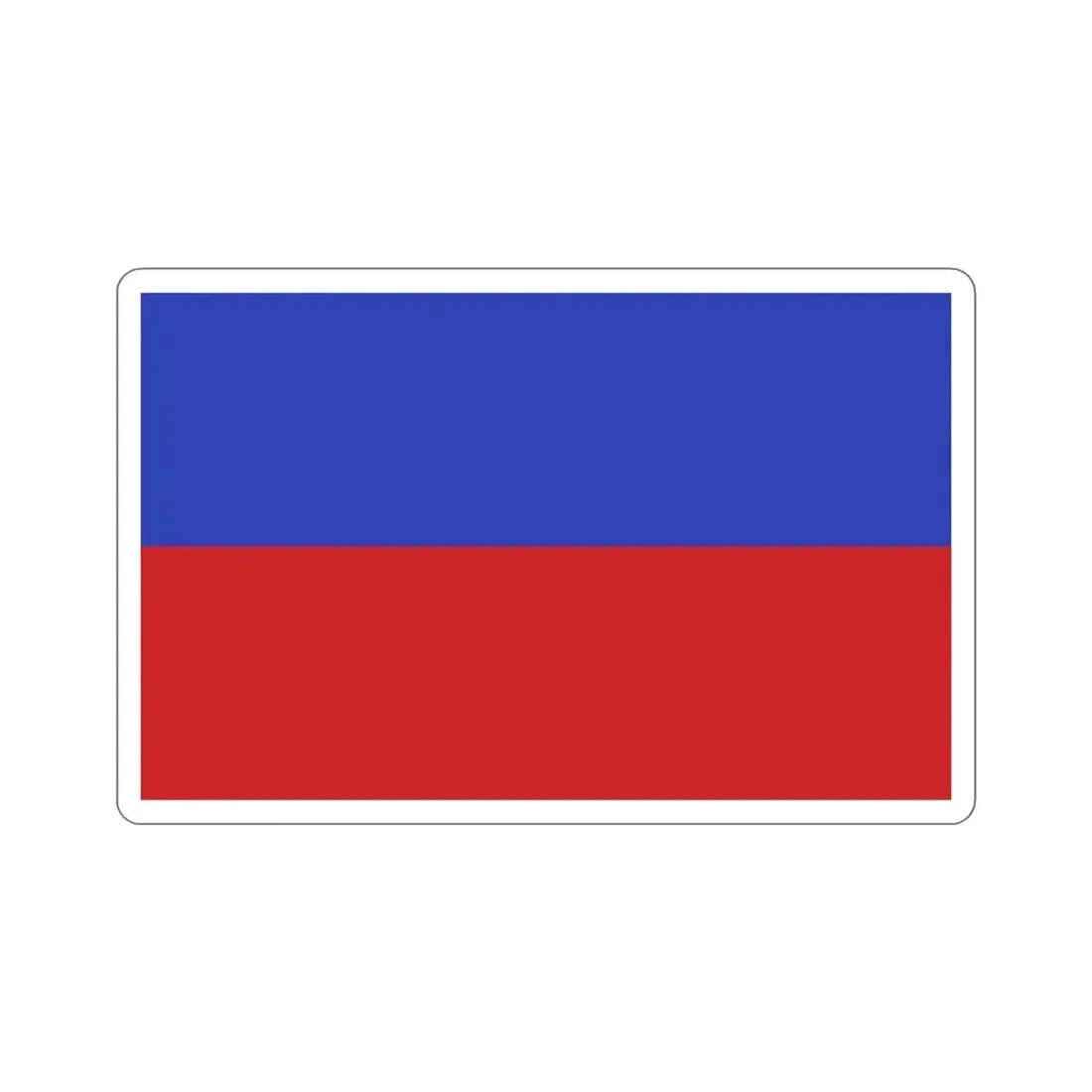 Flag of Chorzów Poland STICKER Vinyl Die-Cut Decal 3 Inch - The Sticker Space