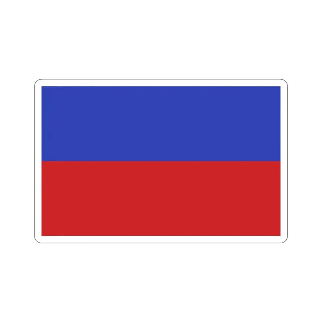 Flag of Chorzów Poland STICKER Vinyl Die-Cut Decal 3 Inch - The Sticker Space