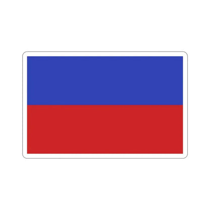 Flag of Chorzów Poland STICKER Vinyl Die-Cut Decal 4 Inch - The Sticker Space