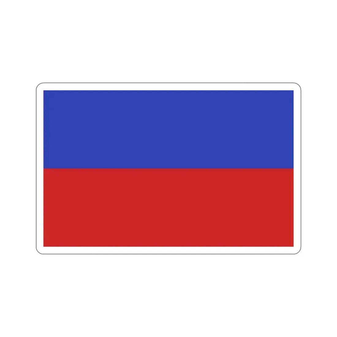 Flag of Chorzów Poland STICKER Vinyl Die-Cut Decal 4 Inch - The Sticker Space