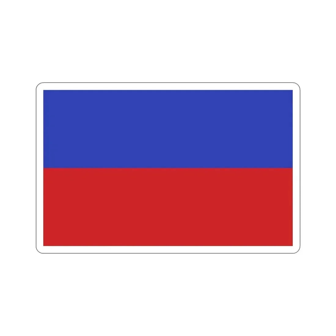 Flag of Chorzów Poland STICKER Vinyl Die-Cut Decal 5 Inch - The Sticker Space