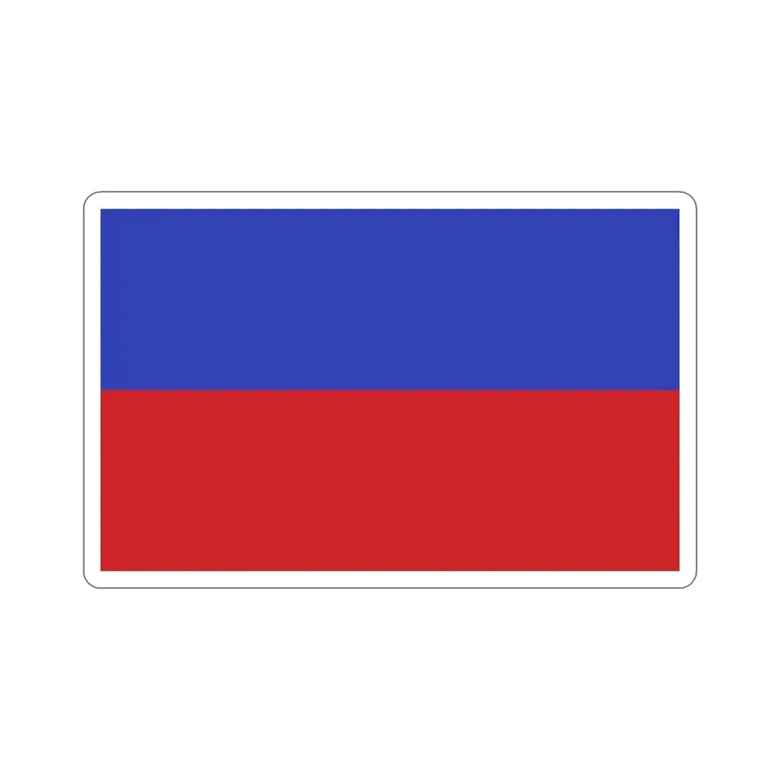 Flag of Chorzów Poland STICKER Vinyl Die-Cut Decal 5 Inch - The Sticker Space