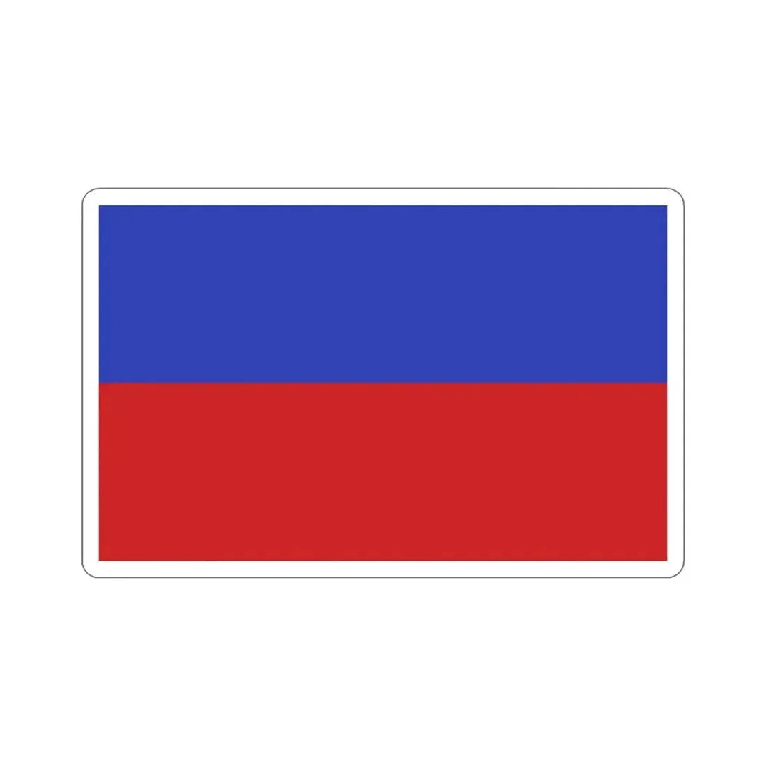 Flag of Chorzów Poland STICKER Vinyl Die-Cut Decal 6 Inch - The Sticker Space