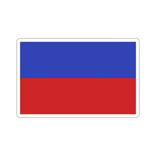 Flag of Chorzów Poland STICKER Vinyl Die-Cut Decal 6 Inch - The Sticker Space