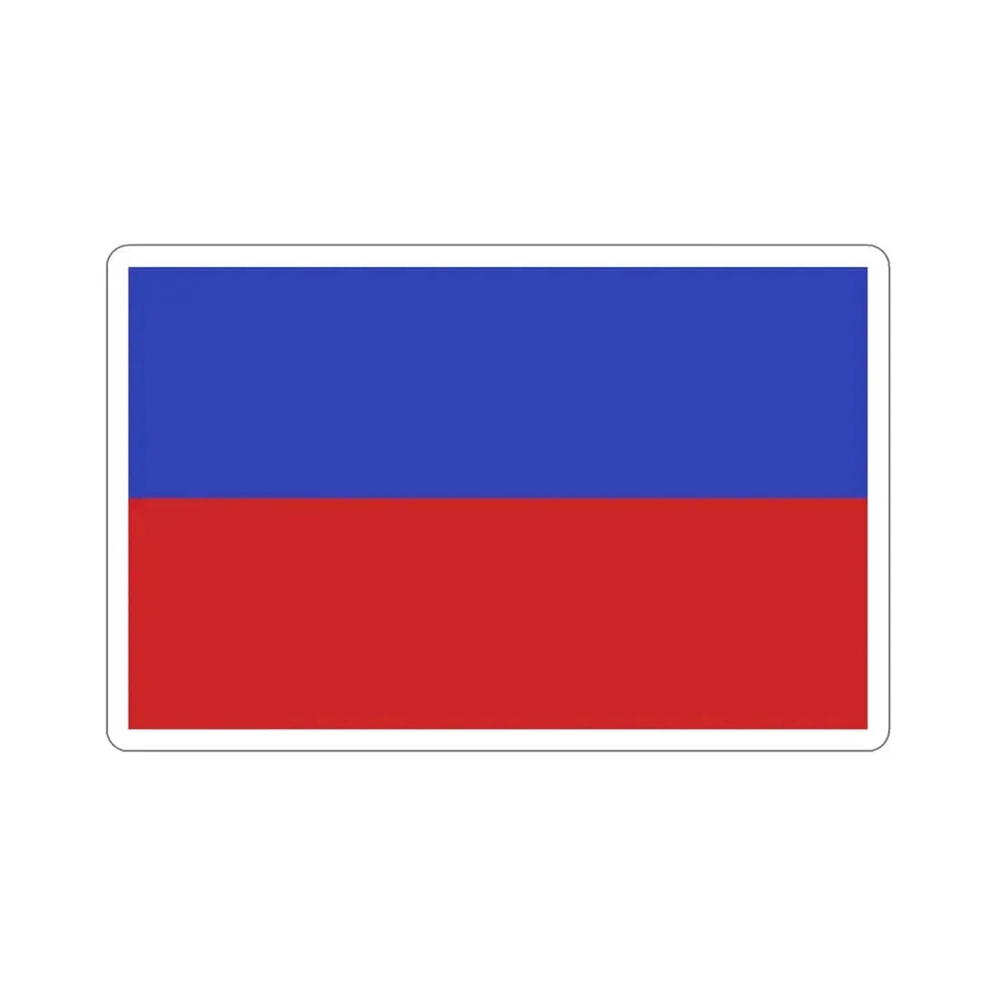 Flag of Chorzów Poland STICKER Vinyl Die-Cut Decal 6 Inch - The Sticker Space