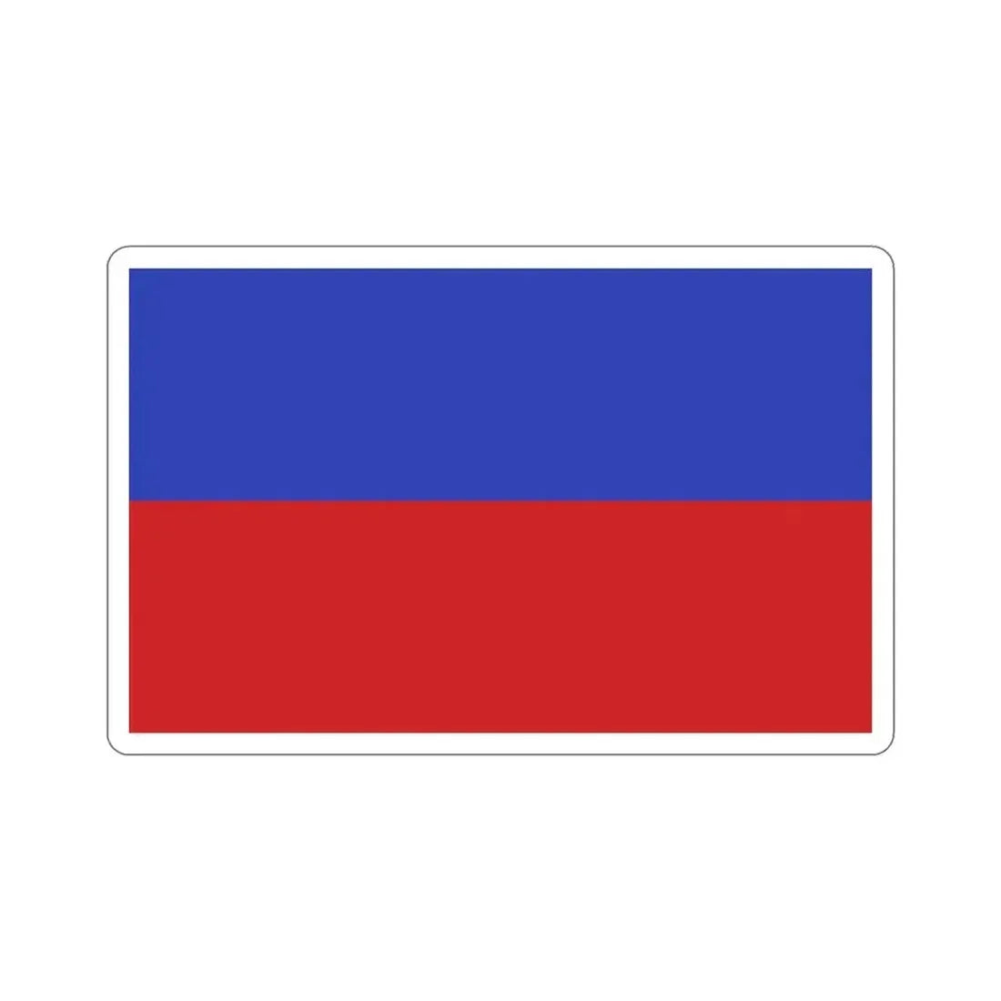 Flag of Chorzów Poland STICKER Vinyl Die-Cut Decal - The Sticker Space