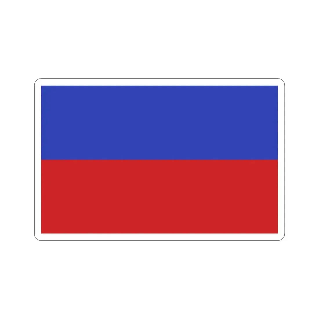 Flag of Chorzów Poland STICKER Vinyl Die-Cut Decal - The Sticker Space