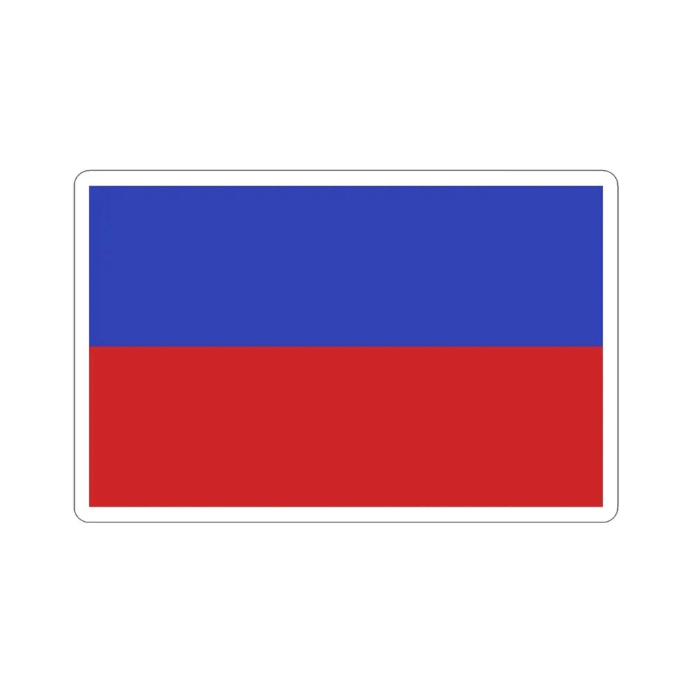 Flag of Chorzów Poland STICKER Vinyl Die-Cut Decal - The Sticker Space