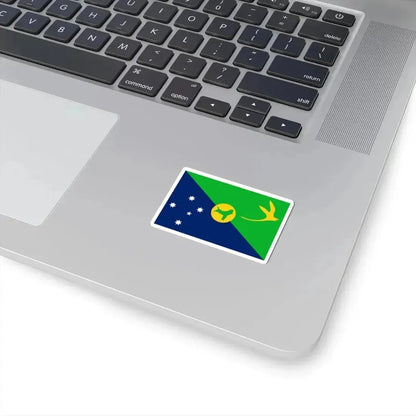 Flag of Christmas Island 3-2 (Australia) STICKER Vinyl Kiss-Cut Decal - The Sticker Space