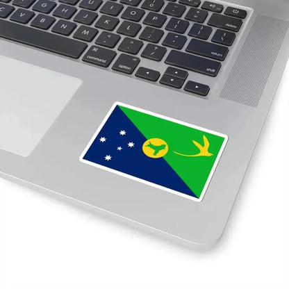 Flag of Christmas Island 3-2 (Australia) STICKER Vinyl Kiss-Cut Decal - The Sticker Space