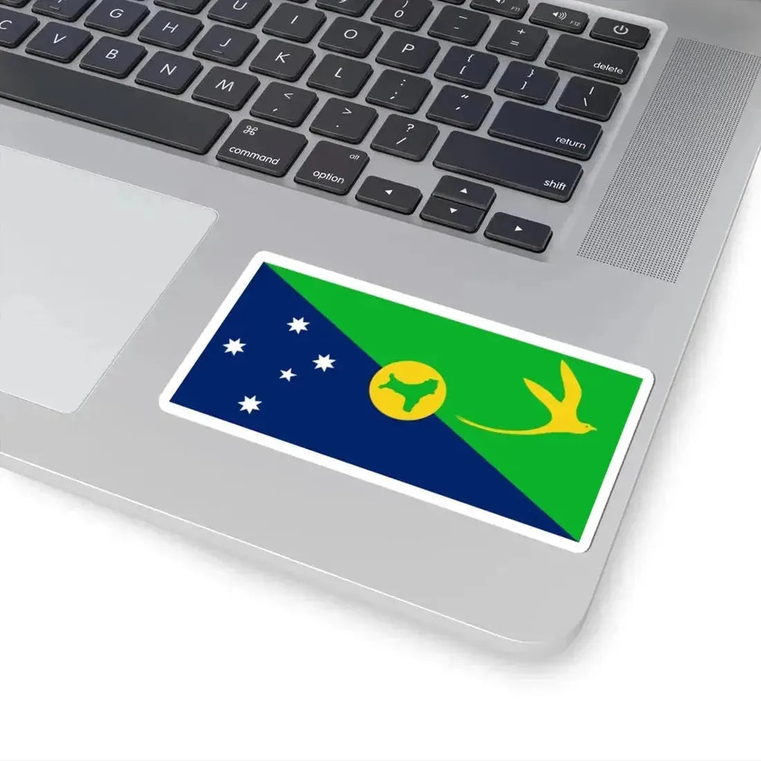 Flag of Christmas Island (Australia) STICKER Vinyl Kiss-Cut Decal - The Sticker Space