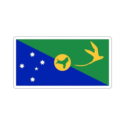 Flag of Christmas Island STICKER Vinyl Die-Cut Decal 3 Inch - The Sticker Space