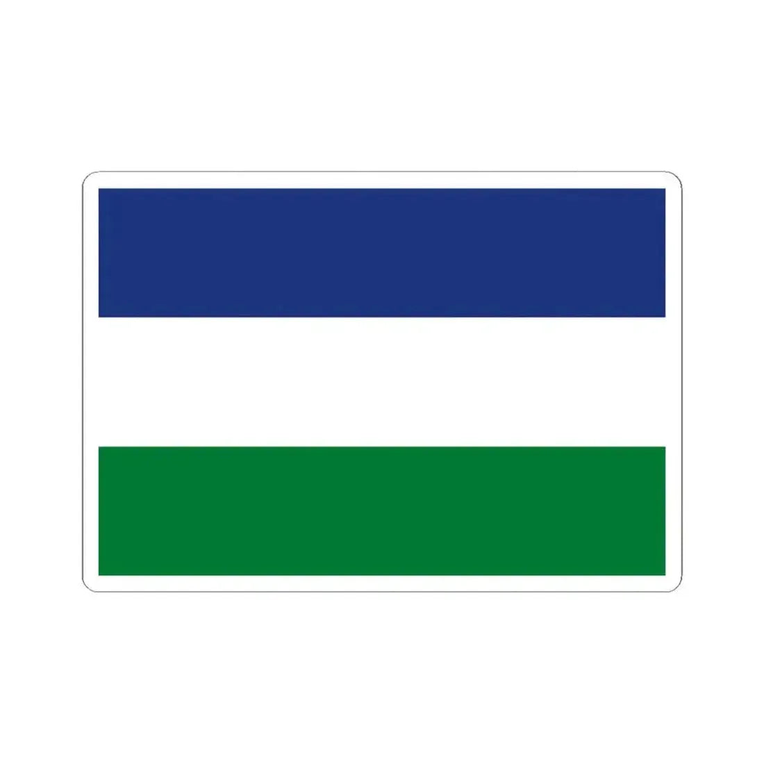 Flag of Chua Cocani Bolivia (Bolivia) STICKER Vinyl Kiss-Cut Decal 3 Inch White - The Sticker Space