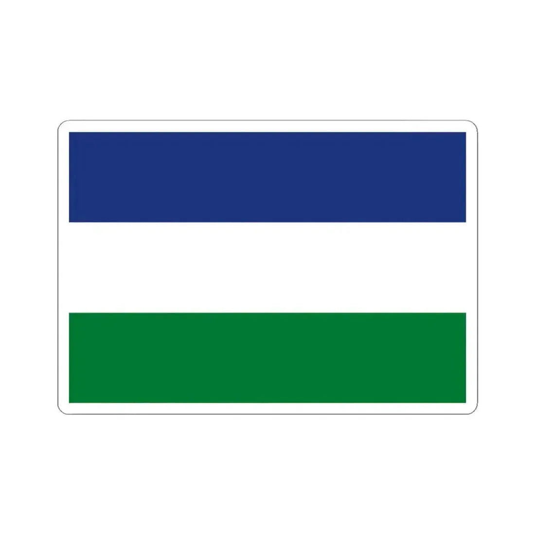 Flag of Chua Cocani Bolivia (Bolivia) STICKER Vinyl Kiss-Cut Decal 4 Inch White - The Sticker Space