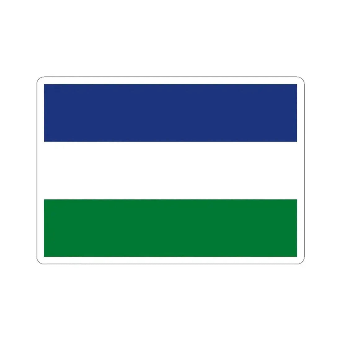 Flag of Chua Cocani Bolivia (Bolivia) STICKER Vinyl Kiss-Cut Decal 6 Inch White - The Sticker Space