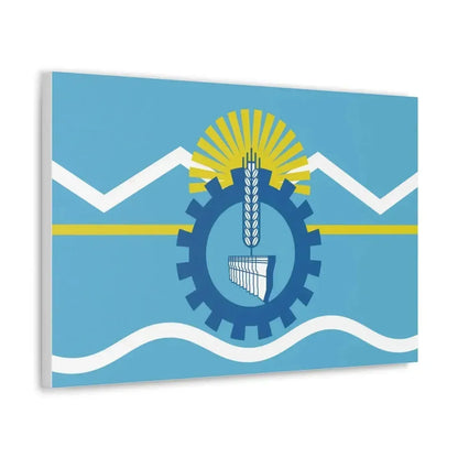 Flag of Chubut Province Argentina - Canvas Wall Art - The Sticker Space