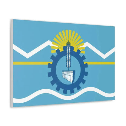 Flag of Chubut Province Argentina - Canvas Wall Art - The Sticker Space