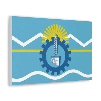 Flag of Chubut Province Argentina - Canvas Wall Art - The Sticker Space