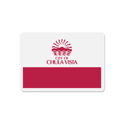 Flag of Chula Vista California - Die-Cut Magnet-6 × 6"-The Sticker Space