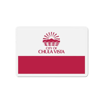 Flag of Chula Vista California - Refrigerator Magnet 4 Inch - The Sticker Space
