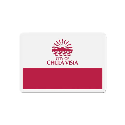 Flag of Chula Vista California - Refrigerator Magnet 5 Inch - The Sticker Space