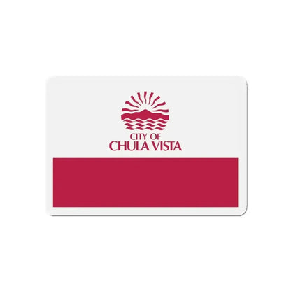 Flag of Chula Vista California - Refrigerator Magnet - The Sticker Space