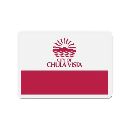 Flag of Chula Vista California - Refrigerator Magnet - The Sticker Space