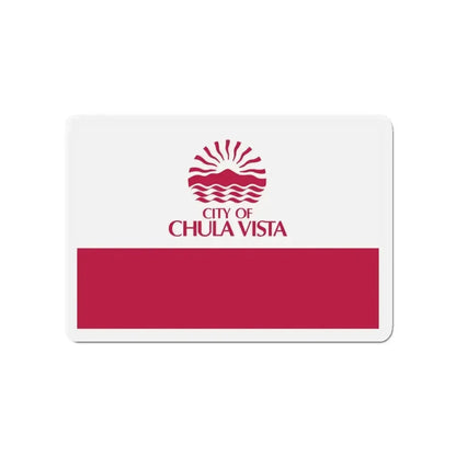 Flag of Chula Vista California - Refrigerator Magnet - The Sticker Space