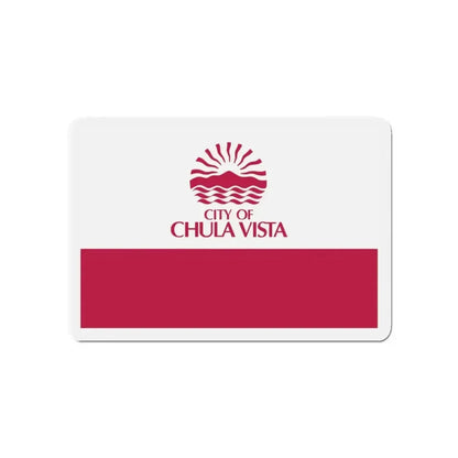 Flag of Chula Vista California - Refrigerator Magnet - The Sticker Space