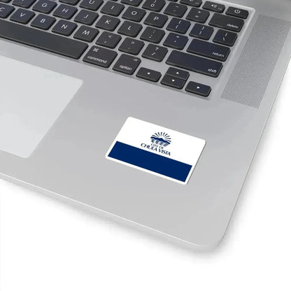 Flag of Chula Vista California (United States) STICKER Vinyl Kiss-Cut Decal - The Sticker Space