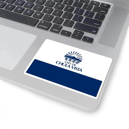 Flag of Chula Vista California (United States) STICKER Vinyl Kiss-Cut Decal - The Sticker Space