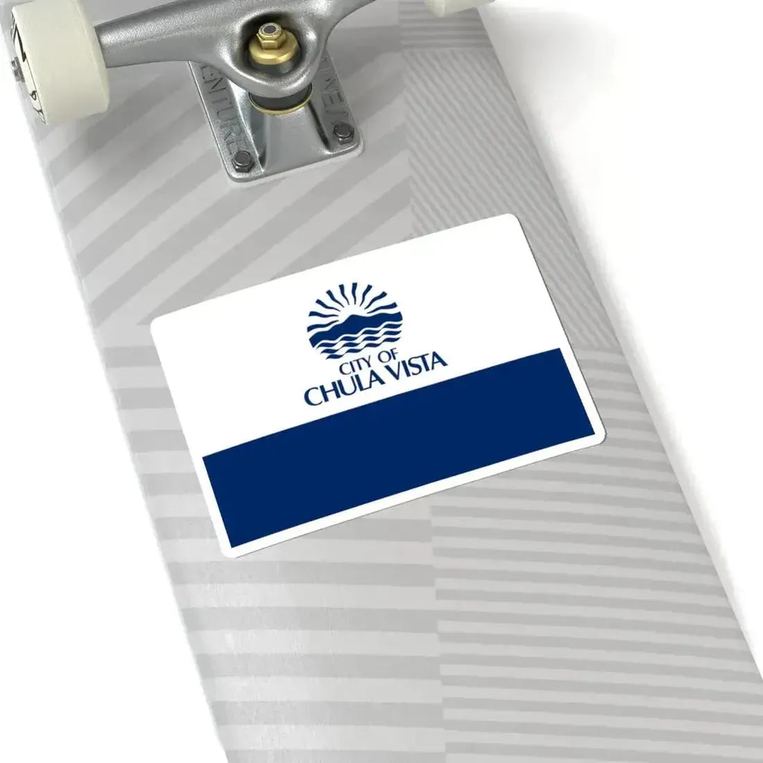 Flag of Chula Vista California (United States) STICKER Vinyl Kiss-Cut Decal - The Sticker Space