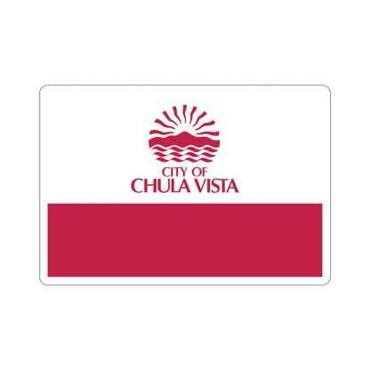 Flag of Chula Vista California USA STICKER Vinyl Die-Cut Decal-3 Inch-The Sticker Space