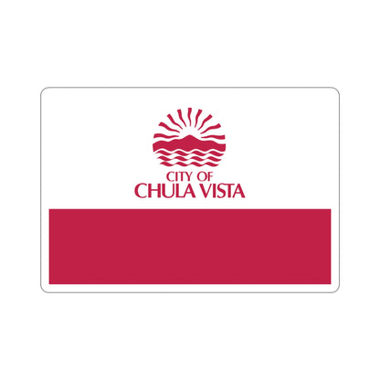 Flag of Chula Vista California USA STICKER Vinyl Die-Cut Decal-4 Inch-The Sticker Space